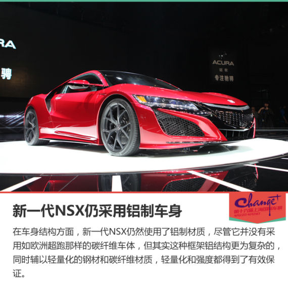 全新第二代讴歌NSX超级跑车 全新第二代讴歌NSX超级跑车