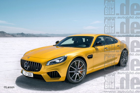 奔驰AMG GT4假想图