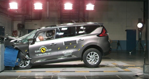 雷诺太空获Euro-NCAP五星最高安全评级