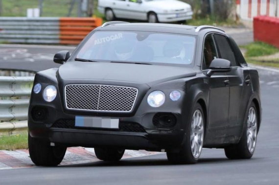 Bentley Bentayga谍照 Bentley Bentayga谍照