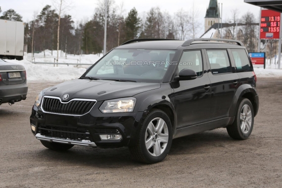 Skoda Snowman 谍照