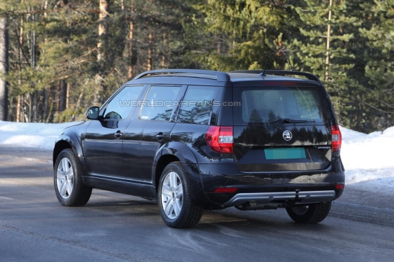 Skoda Snowman 谍照