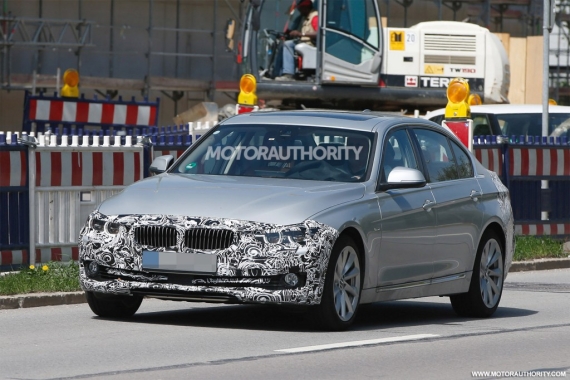 改款宝马3系长轴版轿车谍照
