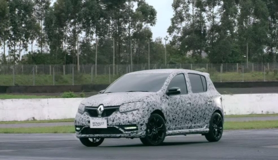 雷诺Sandero RS高性能掀背车预热图