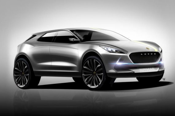 路特斯SUV假想图 路特斯SUV假想图