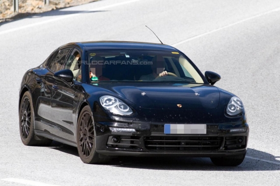 保时捷Panamera S E-Hybrid谍照 保时捷Panamera S E-Hybrid谍照