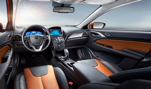 双冠版车型内饰