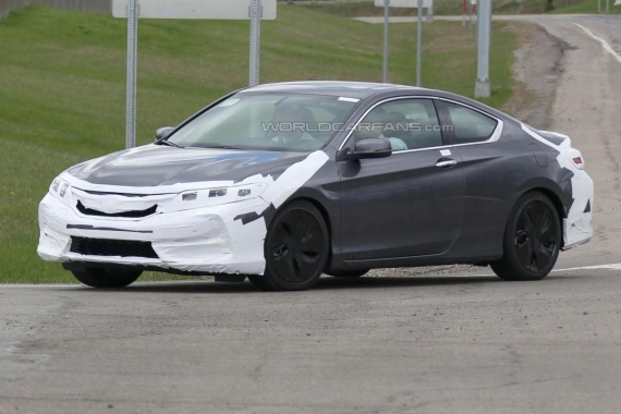 改款本田雅阁Coupe谍照