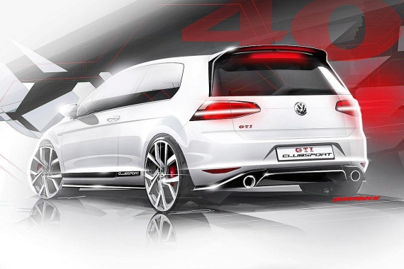 高尔夫GTI Clubsport效果图