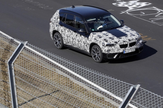新一代宝马X1路试谍照曝光 新一代宝马X1路试谍照曝光