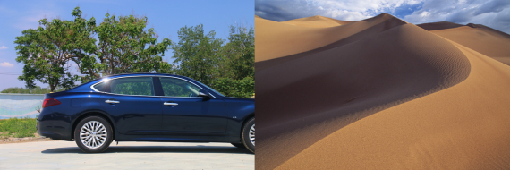 车体的流线源自于劲风吹过沙丘后苍茫浑厚的圆缓之美 车体的流线源自于劲风吹过沙丘后苍茫浑厚的圆缓之美