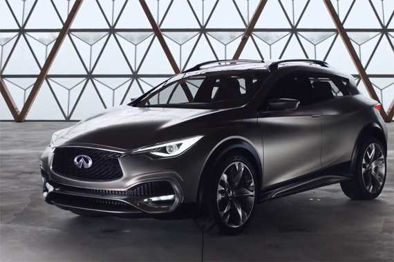 视频：全新紧凑型SUV 英菲尼迪QX30概念车