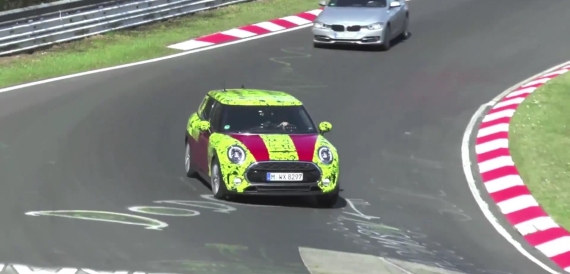 MINI Cooper S Clubman纽博格林路试谍照