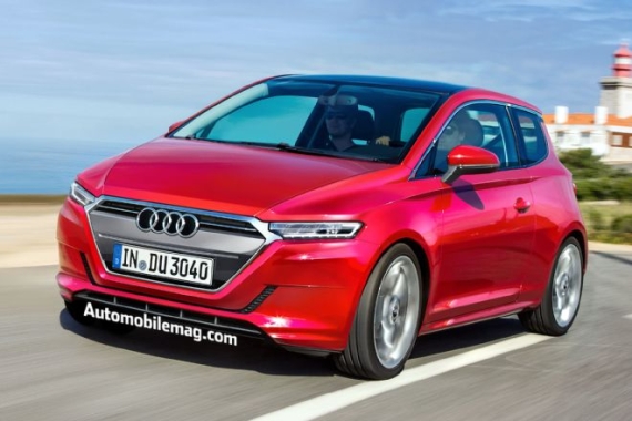 New Audi City Car 合成图 New Audi City Car 合成图