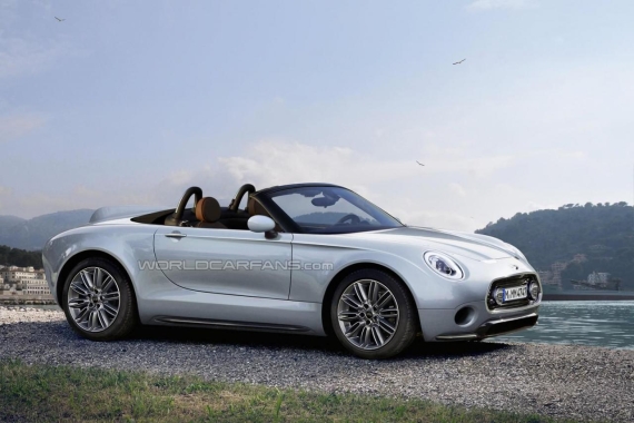 MINI Superleggera Vision production model 假想图 MINI Superleggera Vision production model 假想图