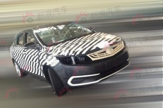 吉利全新一代帝豪谍照