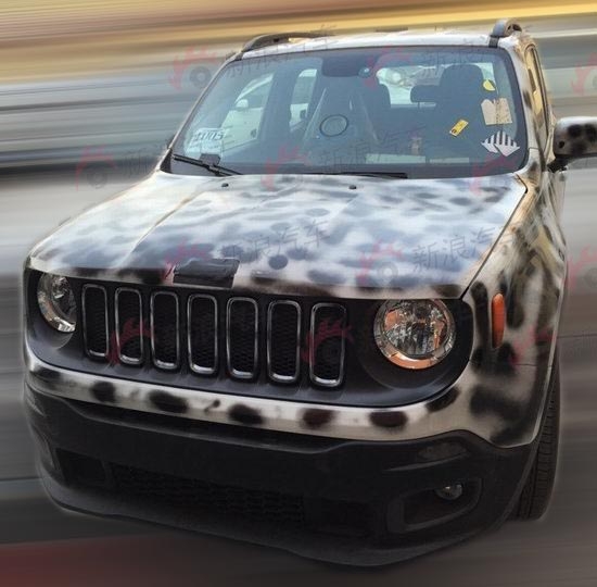 JEEP自由侠国产车型谍照