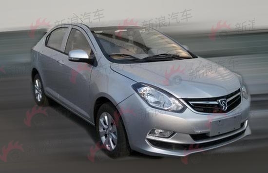 通用五菱全新入门轿车 宝骏330无伪曝光 通用五菱全新入门轿车 宝骏330无伪曝光