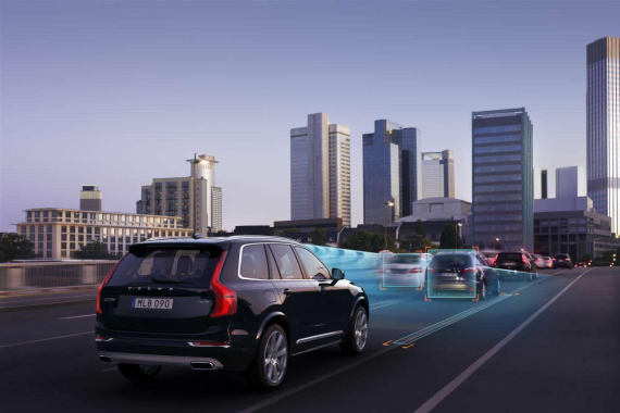 沃尔沃XC90城市主动安全系统(碰撞预警、主动刹车) 沃尔沃XC90城市主动安全系统(碰撞预警、主动刹车)