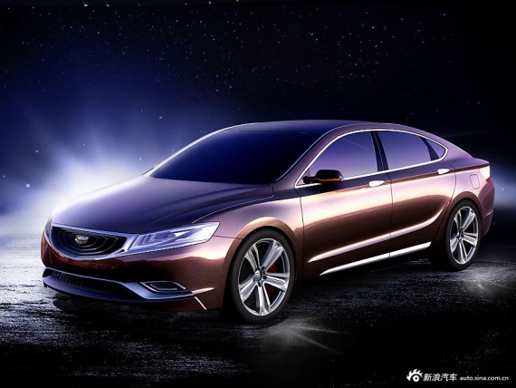 吉利将以CMA平台为基础研发A+级车型 图为吉利KC概念车