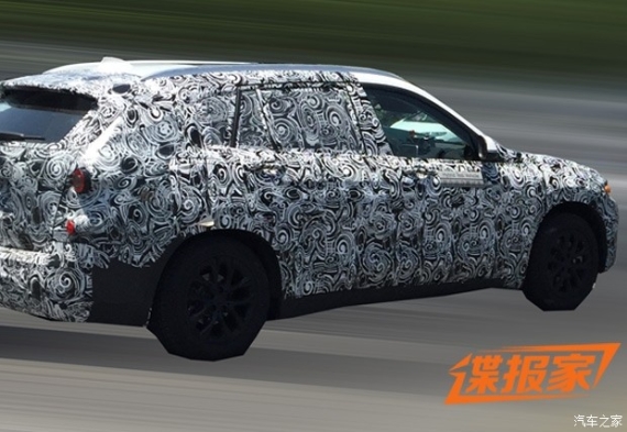 宝马新X1插电式混动版谍照 或8月发布