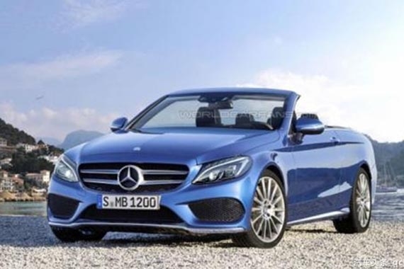 奔驰C级敞篷版效果图发布 奔驰C级敞篷版效果图发布