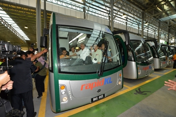 比亚迪打造全球最大的电动BRT公交系统