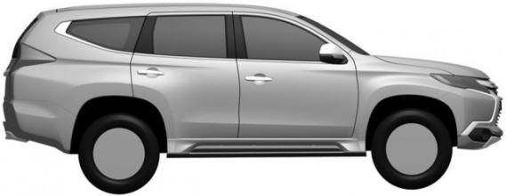 新一代三菱帕杰罗专利图