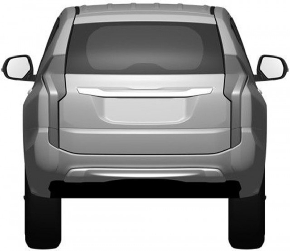 新一代三菱帕杰罗专利图