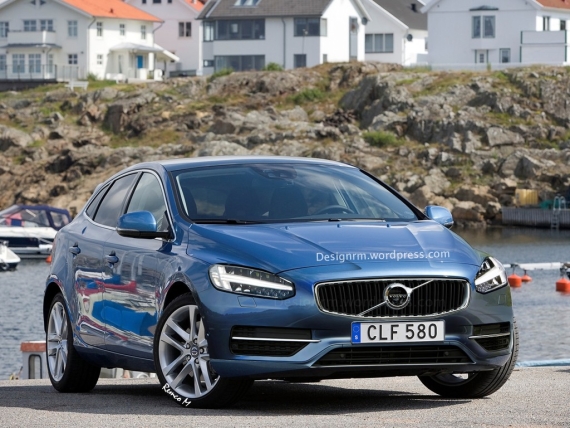 沃尔沃新款V40假想图 沃尔沃新款V40假想图