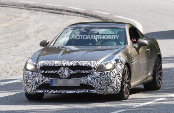 新款奔驰SLC 450 AMG Sport谍照