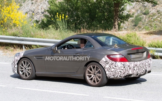 新款奔驰SLC 450 AMG Sport谍照