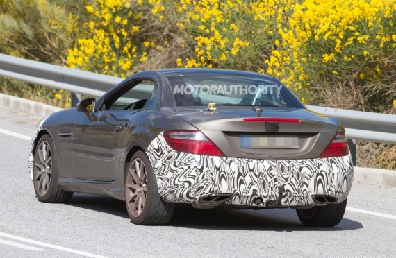 新款奔驰SLC 450 AMG Sport谍照