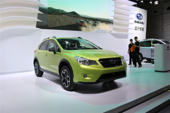 斯巴鲁XV特装版抢鲜实拍