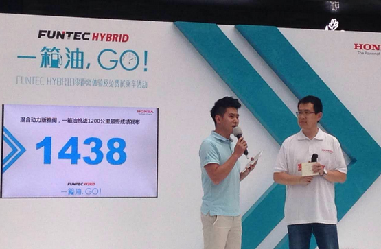 Honda FUNTEC HYBRID亮相上海