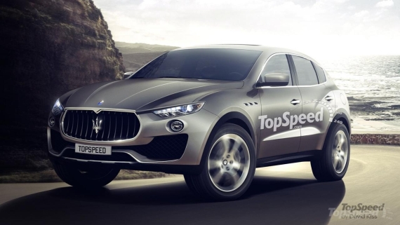 玛莎拉蒂Levante假想图