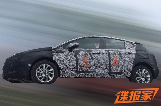 别克全新紧凑型两厢车谍照 别克全新紧凑型两厢车谍照