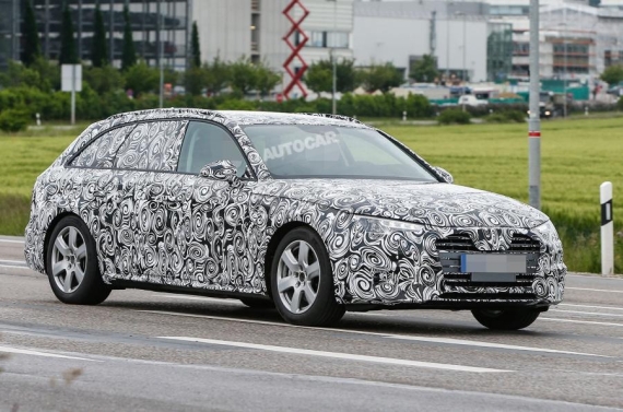 奥迪A4旅行版谍照