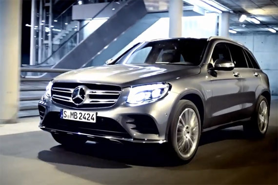 视频：2016款奔驰GLC高清动态实拍欣赏
