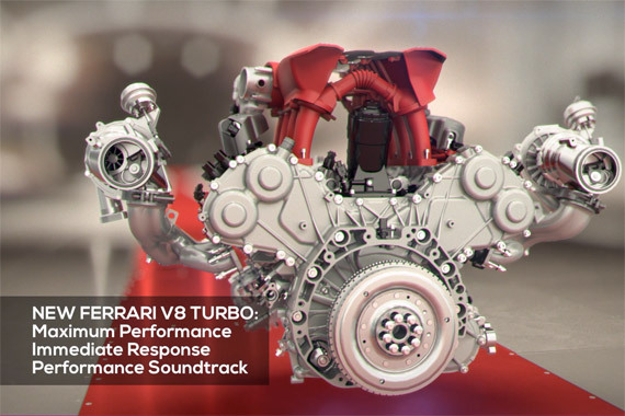 视频：法拉利488GTB发动机技术