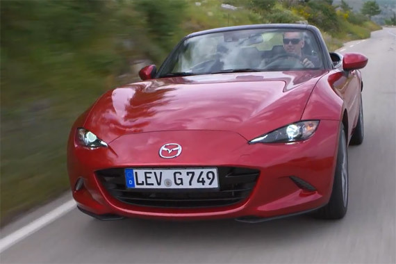 视频：外观有喜感 全新马自达MX-5