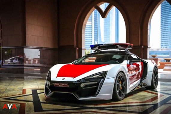 视频：世界最壕警车 莱肯加入阿布扎比警队