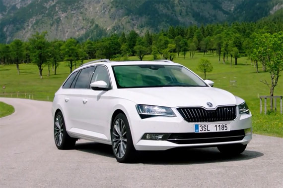 视频：全新斯柯达速派旅行版 更年轻更时尚