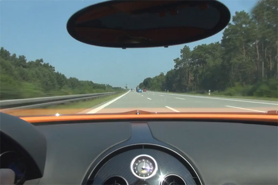 视频：简直疯了！威龙高速飙至351km/h