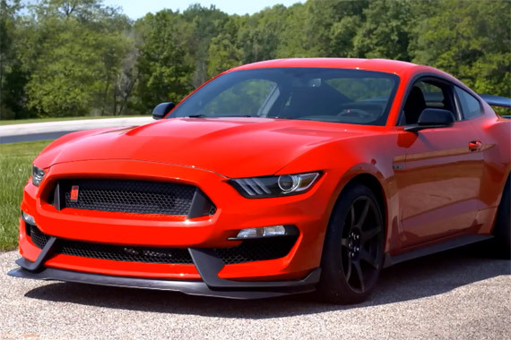 视频：2016款福特野马GT350R Shelby测试