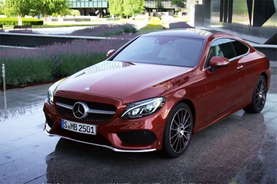 视频：动如脱兔 全新奔驰C级Coupe亮相