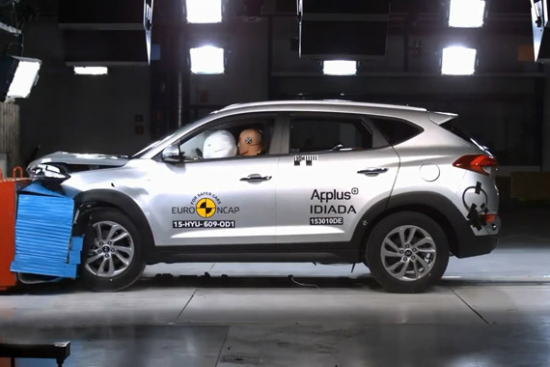 视频：新现代途胜获得欧洲碰撞测试5星评价