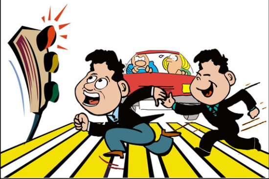 视频：[出行“评”安] 神出鬼没的行人