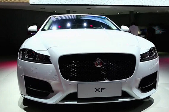 视频：2015广州车展热点新车之捷豹 XF