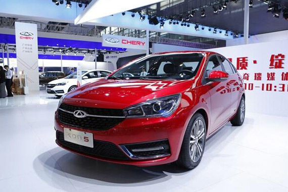 视频：广州车展热点新车之奇瑞艾瑞泽5